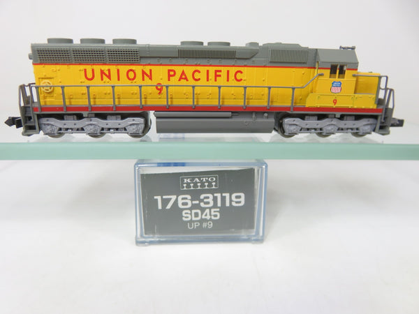 Kato 176-3119 N Scale UP Union Pacific EMD SD45 Diesel Locomotive Road #9