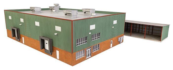 Walthers Cornerstone #933-4108 HO Scale Modern Furniture Factory Kit NIB image 1