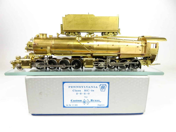 NJ Custom Brass ST-808 HO Scale Pennsylvania HC-1s 2-8-8-0 Steam Locomotive image 0