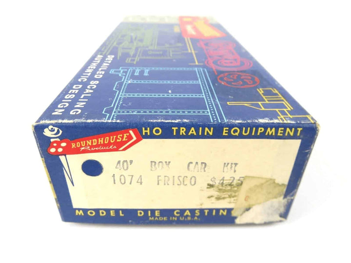 Roundhouse 1074 HO Scale Frisco SL-Sf 40' Box Car Unassembled Kit NOS image 1