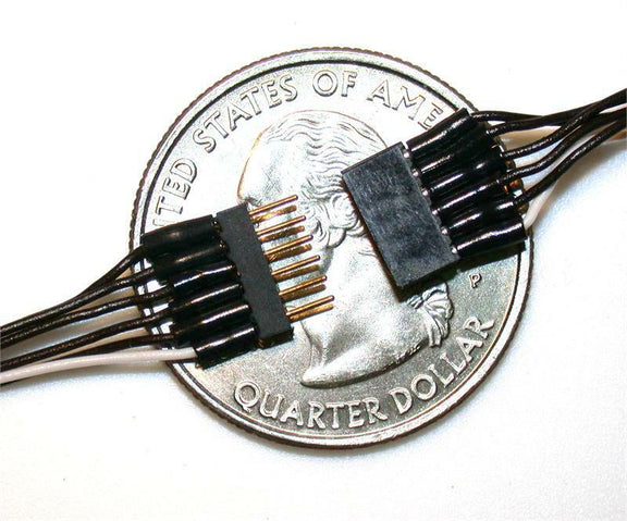 Train Control Systems TCS #1337 6-Pin Mini Connector – Nightwatch Trains