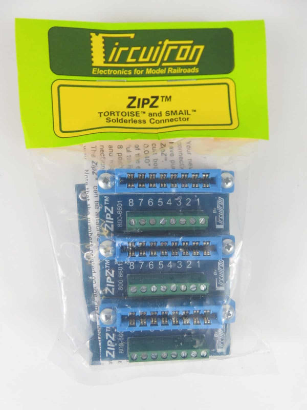 Circuitron 800-6606 ZipZ Solderless Connection System 6-Pack For Tortoise, Smail image 0