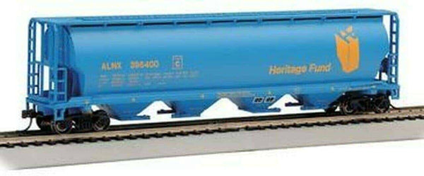 Bachmann #19139 HO Cylindrical 4-Bay Grain Hopper Heritage Fund (ALNX) #396400 image 0