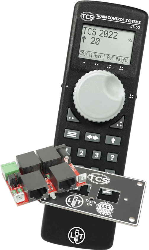 TCS Train Control Systems DCC LT-50 Stater System Handheld Layout Throttle NIB image 0