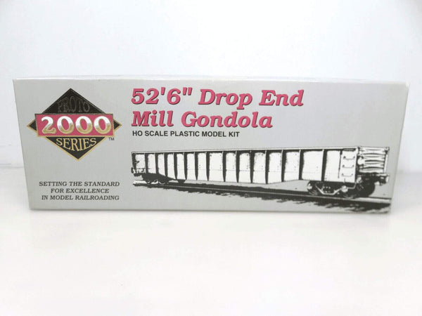 Proto 2000 HO Scale 52'6" Drop End Mill Gondola Car SLSF Frisco Railroad Kit NOS image 0