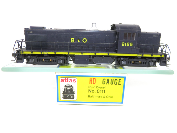 Vintage Atlas Kato 8111 HO Scale B&O Baltimore Ohio Alco RS-1 Diesel Locomotive