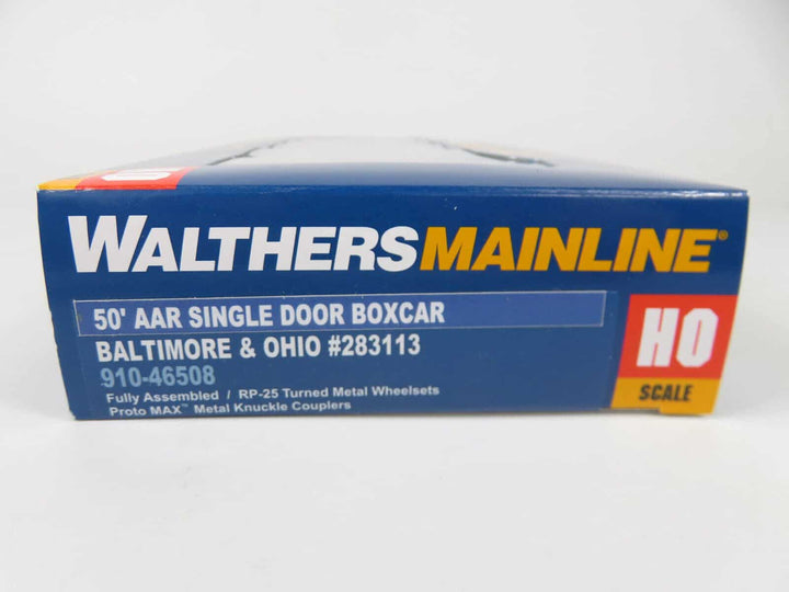 Walthers Mainline 910-46508 HO Scale 50' AAR Single Door Boxcar Baltimore &amp; Ohio image 2