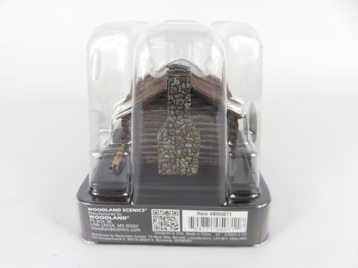 Woodland Scenics BR5071 HO Scale Built-&amp;-Ready Cozy Cabin NIB image 2