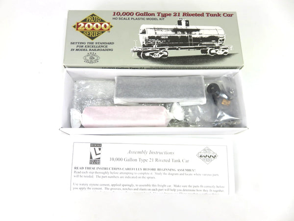 Proto 2000 HO Scale 10,000 Gallon Type 21 Riveted Tank Car SVX #2061 Kit NOS