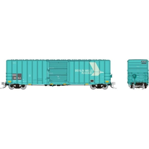 Rapido 198011A HO Scale PC&F 5317cuft Boxcar East Erie Commercial Patchout #3077