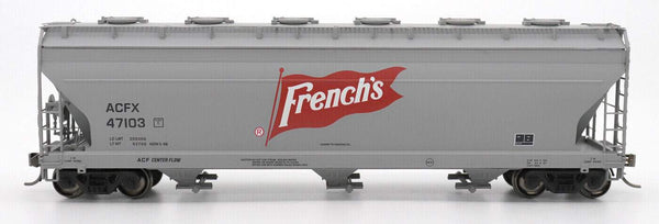 Intermountain 47085-09 HO Scale ACF 4650 3 Bay Hopper French's #47108 NIB image 0