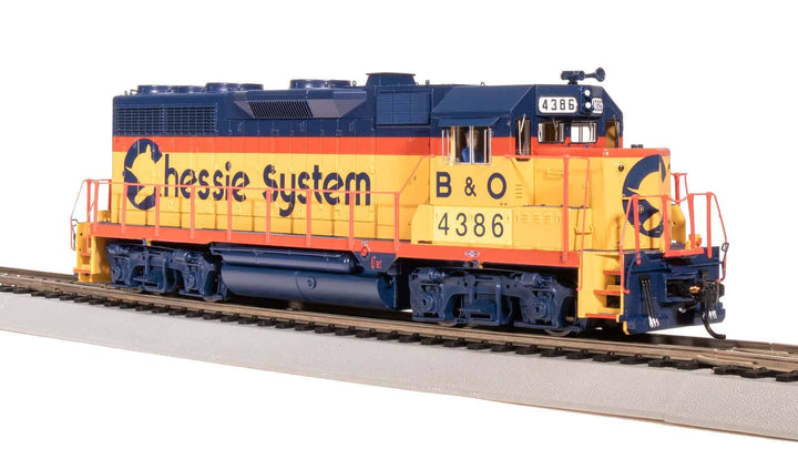 Broadway Limited 8886 HO EMD GP35 Locomotive Chessie CSX Patched DCC/P4 Sound image 1