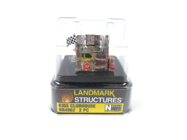 Woodland Scenics BR4962 N Scale Kids Clubhouse Built and Ready NIB image 0