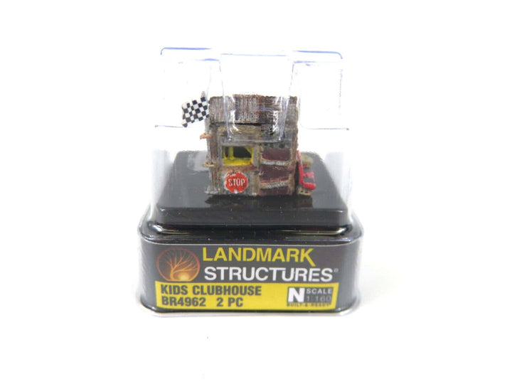Woodland Scenics BR4962 N Scale Kids Clubhouse Built and Ready NIB image 0