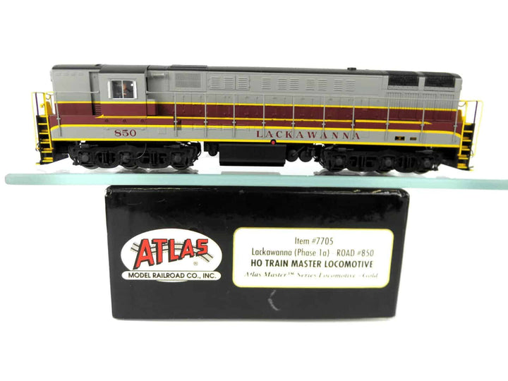 Atlas 7705 HO Scale Lackawanna Fairbanks Morse Train Master Locomotive DCC/Sound image 0