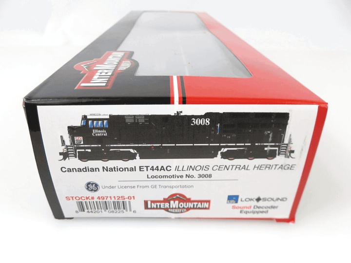 Intermountain 497112S-01 HO CN Illinois Central Heritage GE ET44AC DCC/Sound image 4