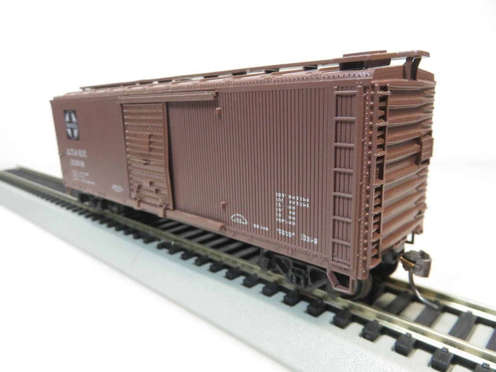 Vintage Athearn HO Scale 40' Boxcar AT&amp;SF Santa Fe Railroad Kadee Couplers #2 image 2