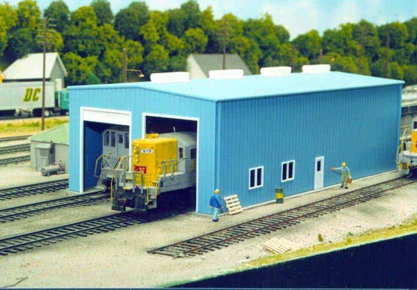 Pikestuff 541-0008 HO Scale Engine House 1 or 2 Doors NIB image 0