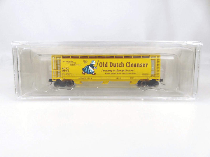 Bowser #38155 N Scale 3-Bay Cylindrical Covered Hopper Old Dutch Cleanser 173150 image 1
