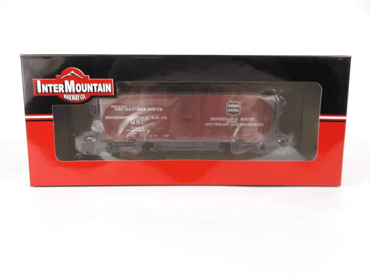 Intermountain 45425-02 HO 40' PS-1 Boxcar Mississippi Central The Natchez Route image 1