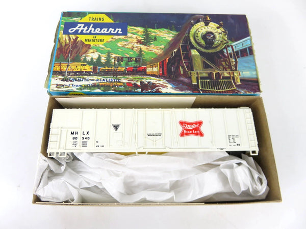 Athearn Walthers HO Scale 50' OB Mechanical Beer Reefer Miller High Life Kit NOS