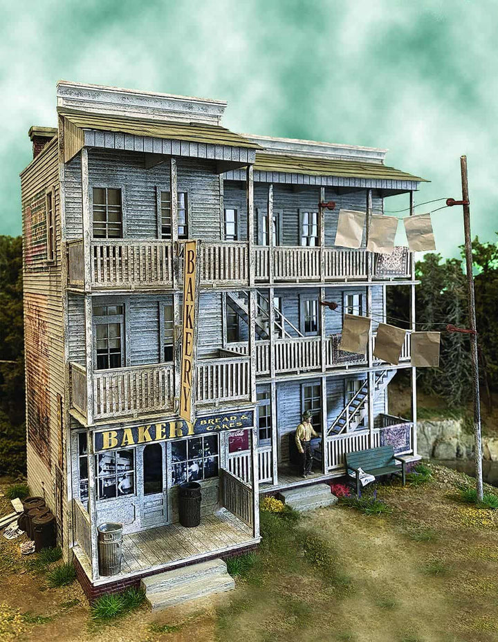 Bar Mills Scale Model Works #572 HO Scale O'Doul's Flop House Kit NIB image 3
