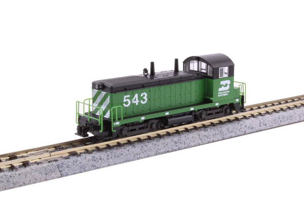 Kato 176-4378 N Scale Burlington Northern EMD NW2 Switcher Diesel Locomotive image 0