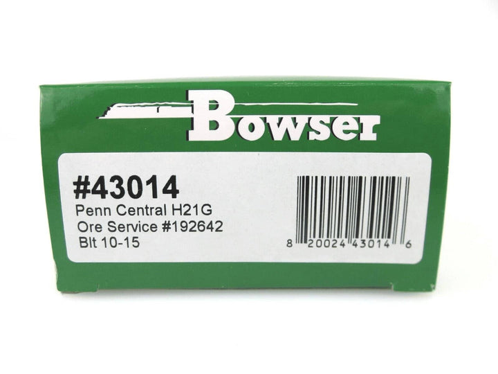 Bowser 43014 HO Scale H21G 4-Bay Hopper Penn Central Ore Service PRR #192642 image 2