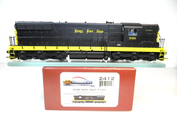 Broadway Limited BLI 2412 HO NKP Nickel Plate Road EMD SD9 Locomotive DCC/Sound