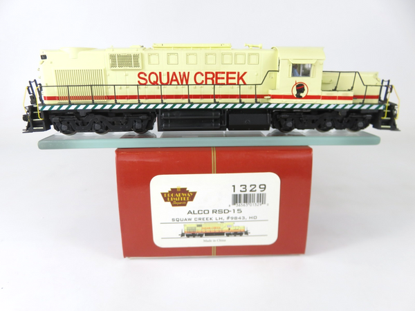 Broadway Limited BLI 1329 HO Scale Squaw Creek Alco RSD15 Locomotive DCC/Sound