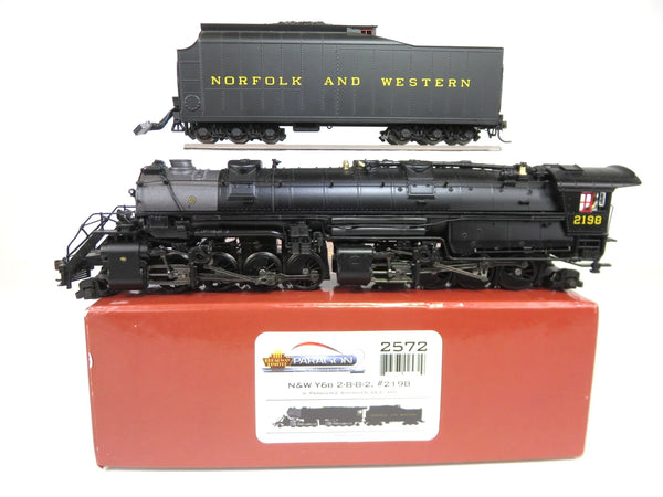 Broadway Limited BLI 2572 HO N&W 2-8-8-2 Y6B Steam Locomotive DCC/Sound/Smoke