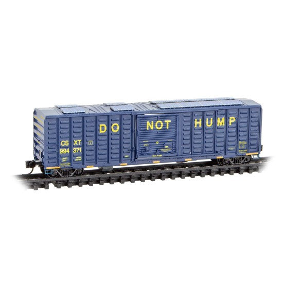 Micro Trains 025 00 346 N Scale CSX 50' Rib Side Boxcar Track Inspection Car
