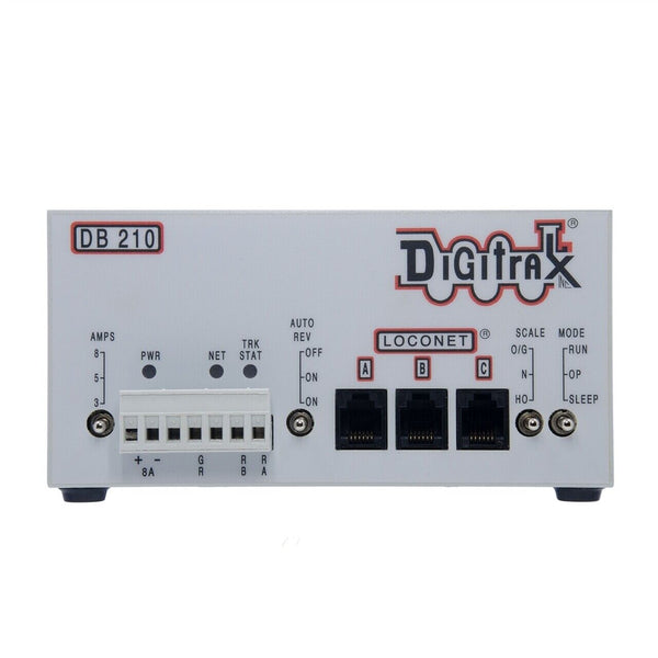 Digitrax DB210 Single 3/5/8 Amp AutoReversing DCC Booster NIB