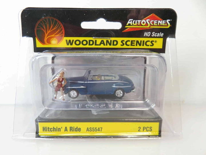 Woodland Scenics AS5547 HO Scale Hitchin' A Ride image 1