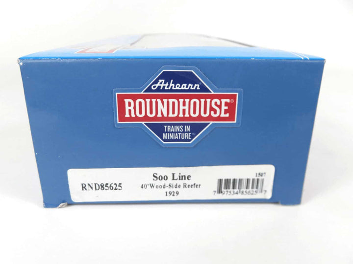 Athearn Roundhouse RND85625 HO Scale 40' Wood-side Reefer SOO Line 1929 NOS image 2