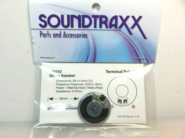 SoundTraxx 810153 Speaker, Round, 28mm, 8-Ohm, 1 Watt image 2