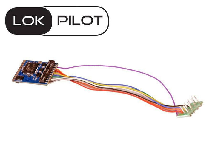 ESU 59620 LokPilot 5 Mobile DCC Decoder 8 Pin Harness NEM652 for HO Scale NIB image 2