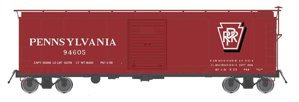 Intermountain 37202-13 HO X-29 Boxcar PRR Pennsylvania Shadow Keystone #94605 image 0