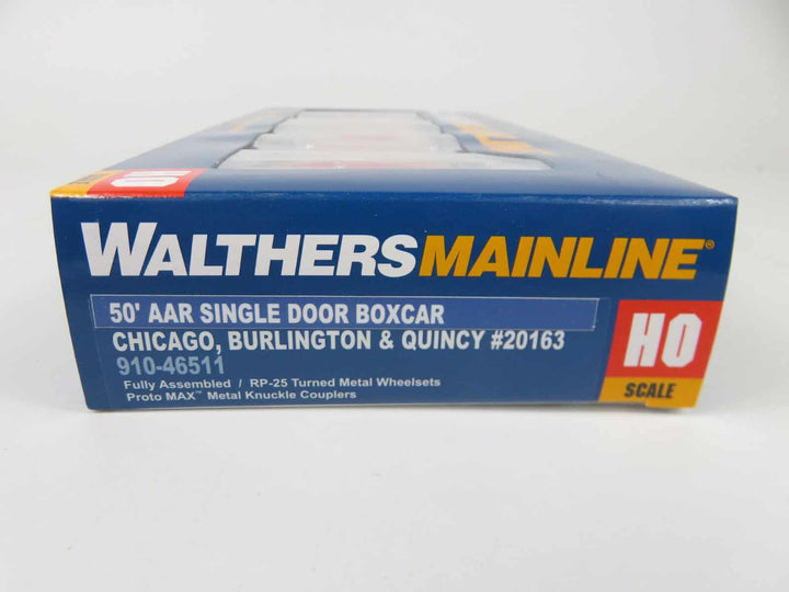 Walthers Mainline 910-46511 HO Scale 50' AAR Single Door Boxcar CB&amp;Q Burlington image 1
