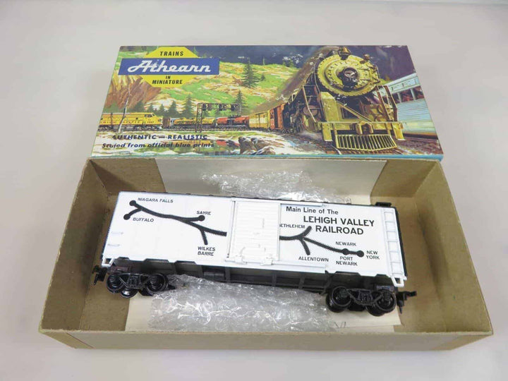 Bev-Bel Athearn HO Scale 40' Boxcar LH Lehigh Valley Map image 2