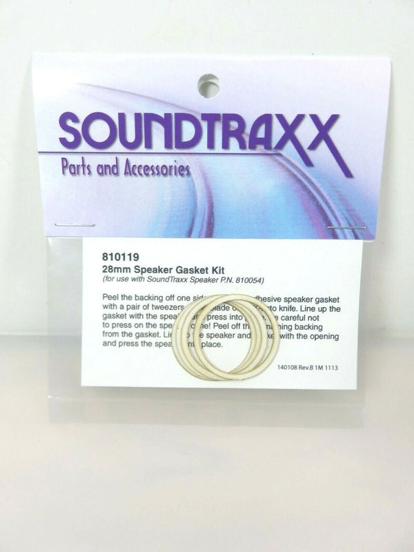 SoundTraxx 810119 28 mm Speaker Gasket Kit image 0