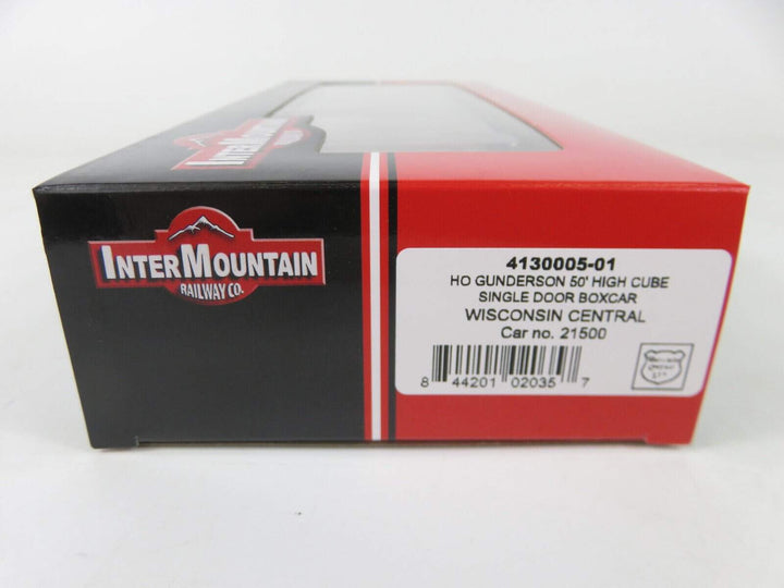 Intermountain 4130005-01 HO Wisconsin Central Gunderson 50' High Cube Boxcar image 2