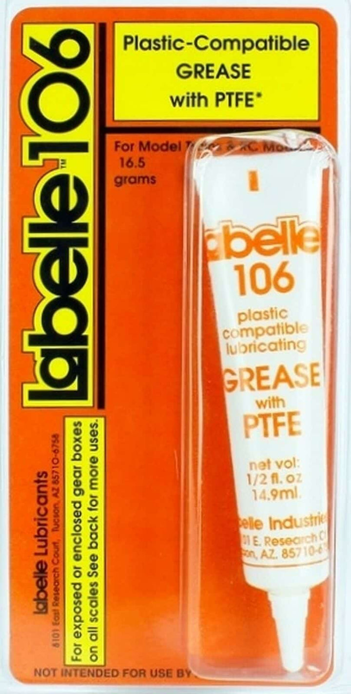 Labelle #106 Plastic Compatible Grease w/ PTFE 1/2 fl. oz tube image 0