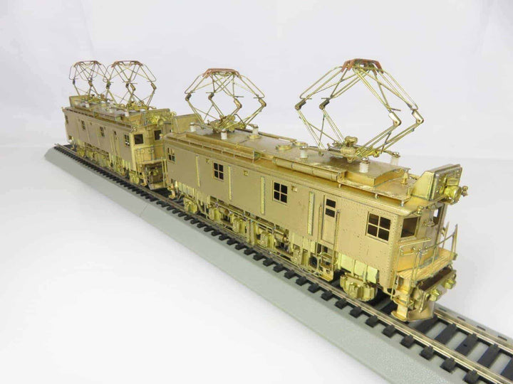 Nickel Plate Products Brass HO Great Northern Z-1 Boxcab Electric Locomotive Set image 3