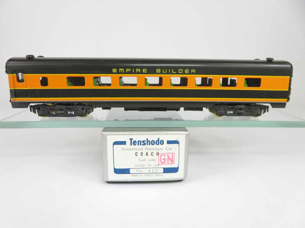 Tenshodo 424 Brass HO Scale GN Great Northern Empire Builder Coach Passenger Car image 0