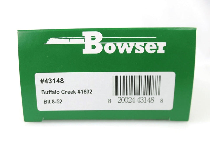 Bowser #43148 HO Scale 40' Boxcar Buffalo Creek Road #1602 NIB image 2