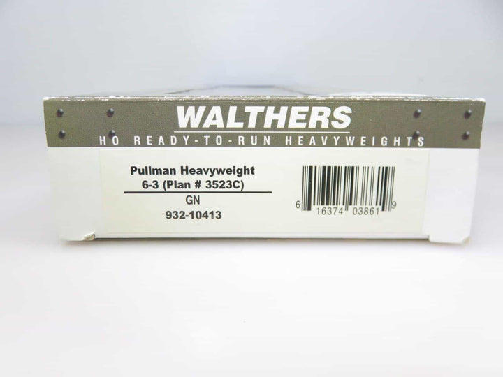 Walthers 932-10413 HO Great Northern Pullman Heavyweight 6-3 Passenger Car image 3
