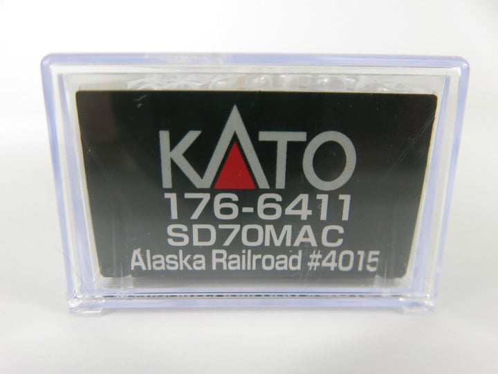 Kato 176-6411 N Scale Alaska Railroad EMD SD70MAC Diesel Locomotive #4015 NIB image 3