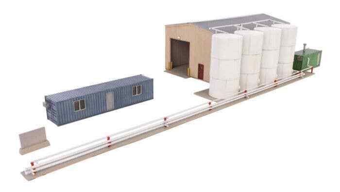 Walthers Cornerstone 933-4181 HO Scale Corn Syrup Transfer Transload Facility image 1