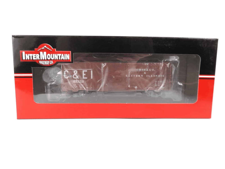 Intermountain 46024-01 HO 40' 12 Panel Boxcar C&amp;EI Chicago Eastern Illinois 66304 image 1